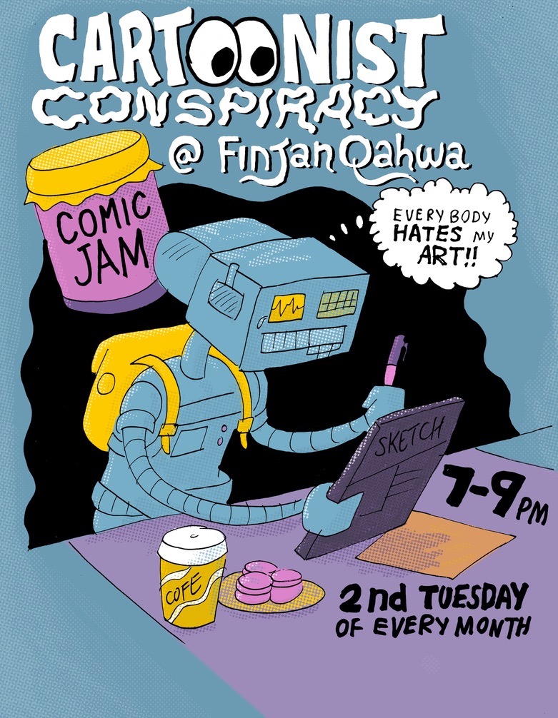 Cartoonists Conspiracy poster