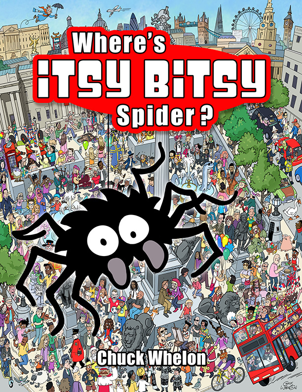 Where's Itsy Bitsy Spider Book Cover Image
