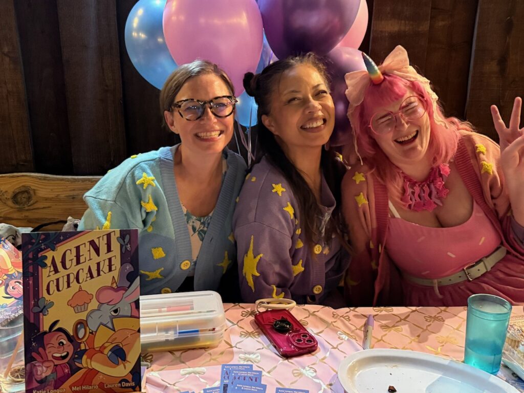 Agent Cupcake book lauch in Alameda