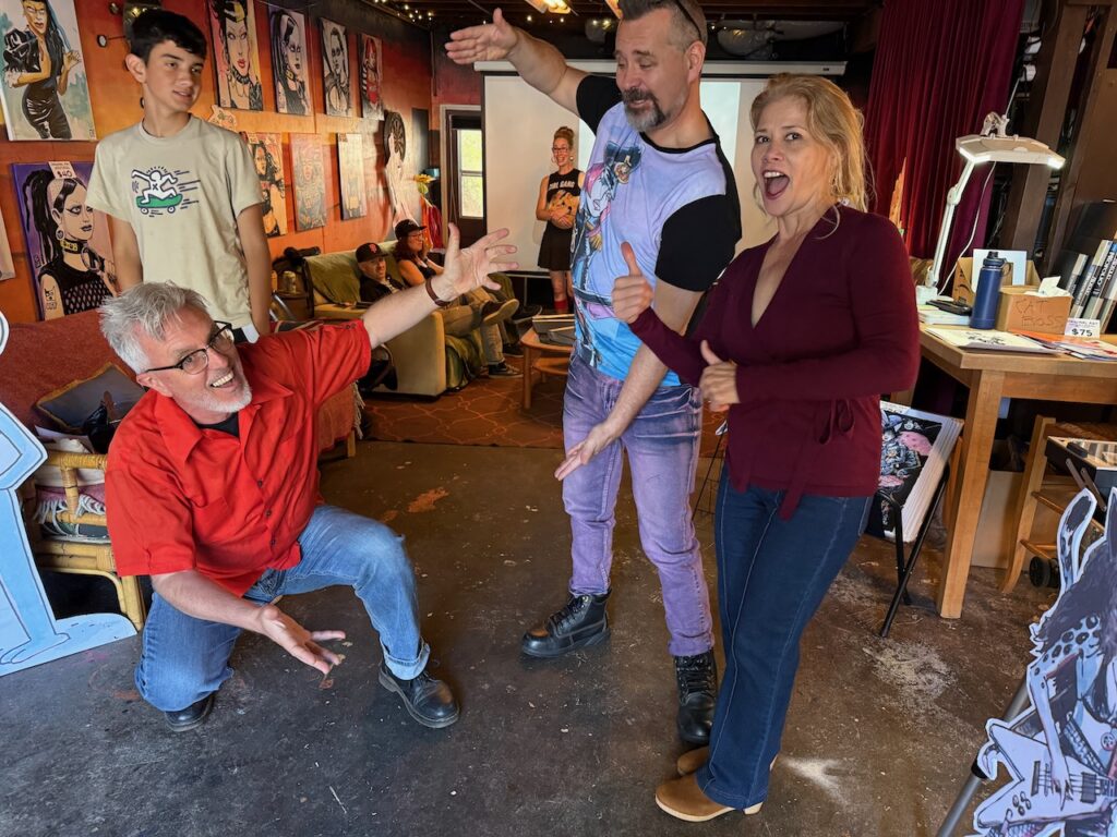 Jonathan Lemon & company at Urfspace Open Studios