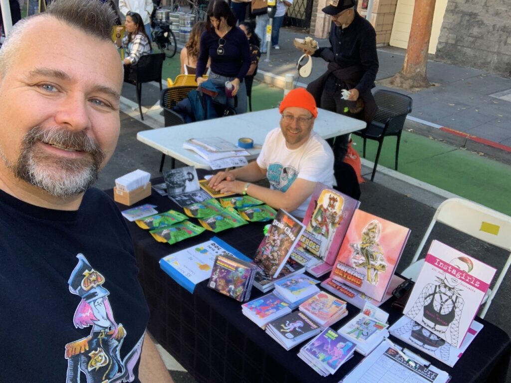 With Doctor Popular at the Valencia Street Night Market