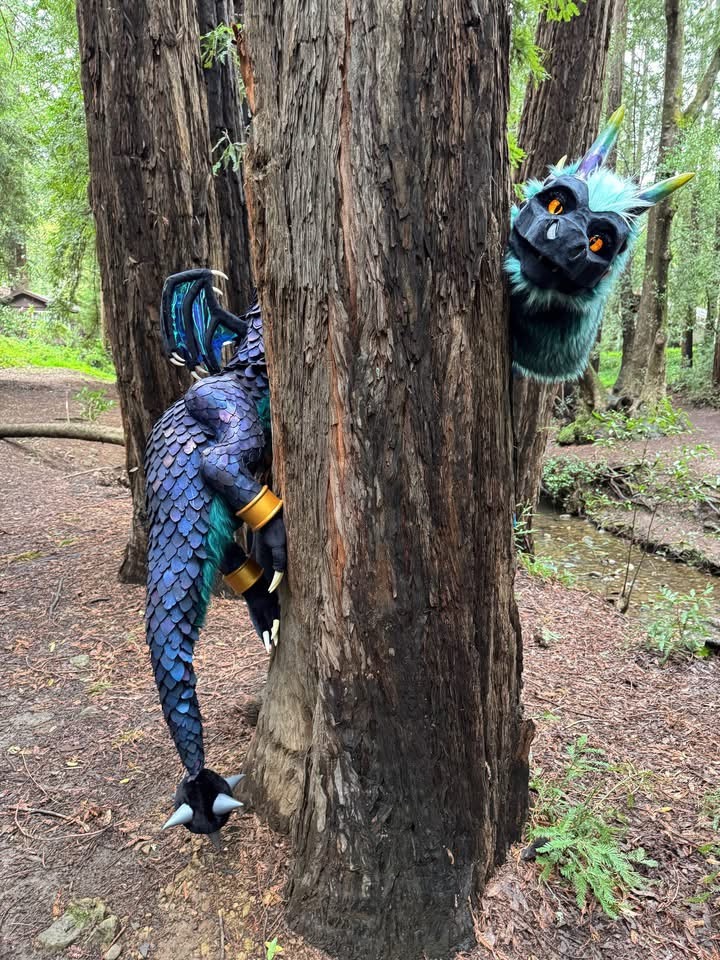 Agnor puppet from Woander's Wylding Woods