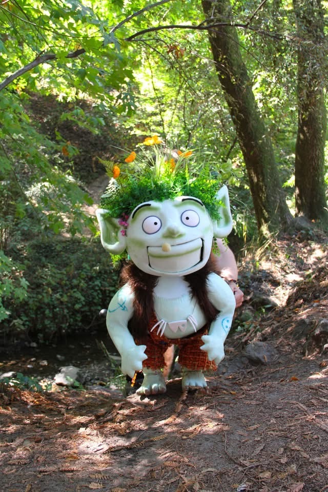 Barnaby puppet from Woander's Wylding Woods