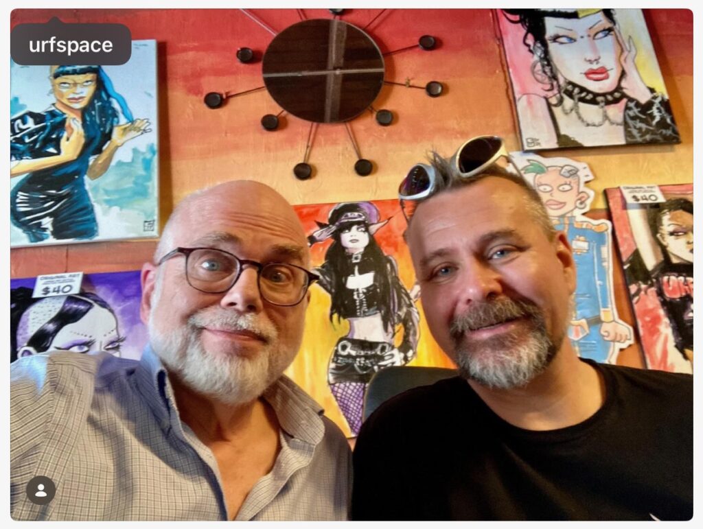 Joe Sik at the Urfspace Open Studios