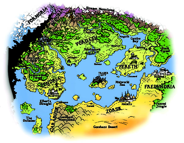 Midworld Map