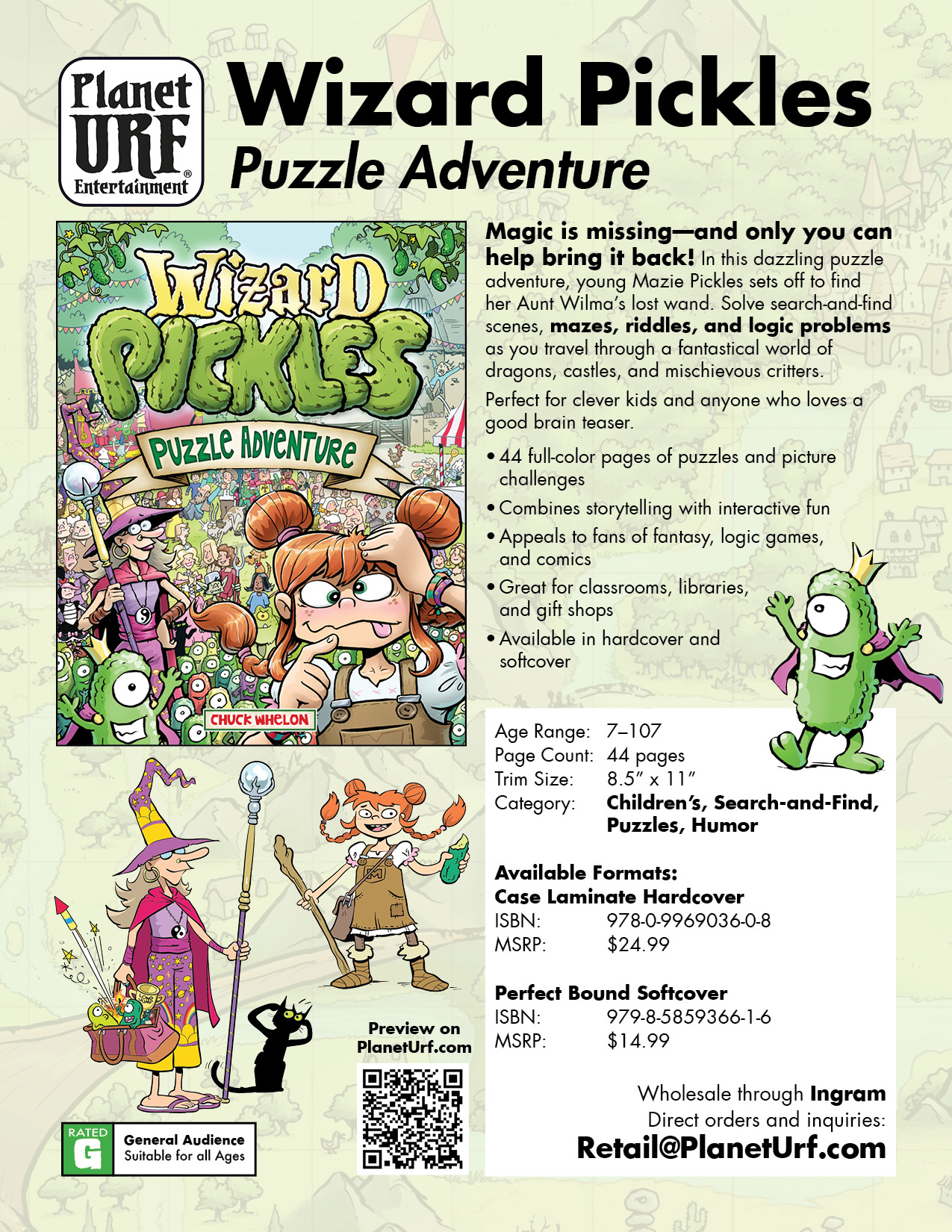 Wizard Pickles Puzzle Adventure