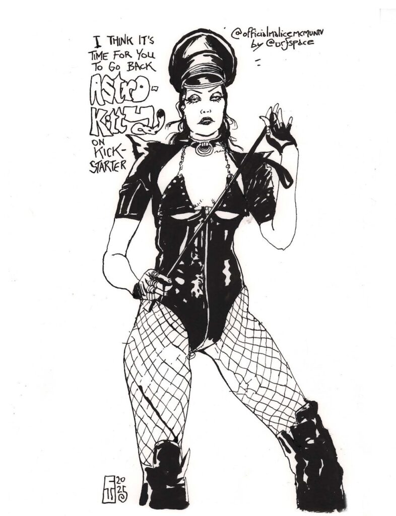 Malice McMunn - Astrokitty Kickstarter Livestream drawing