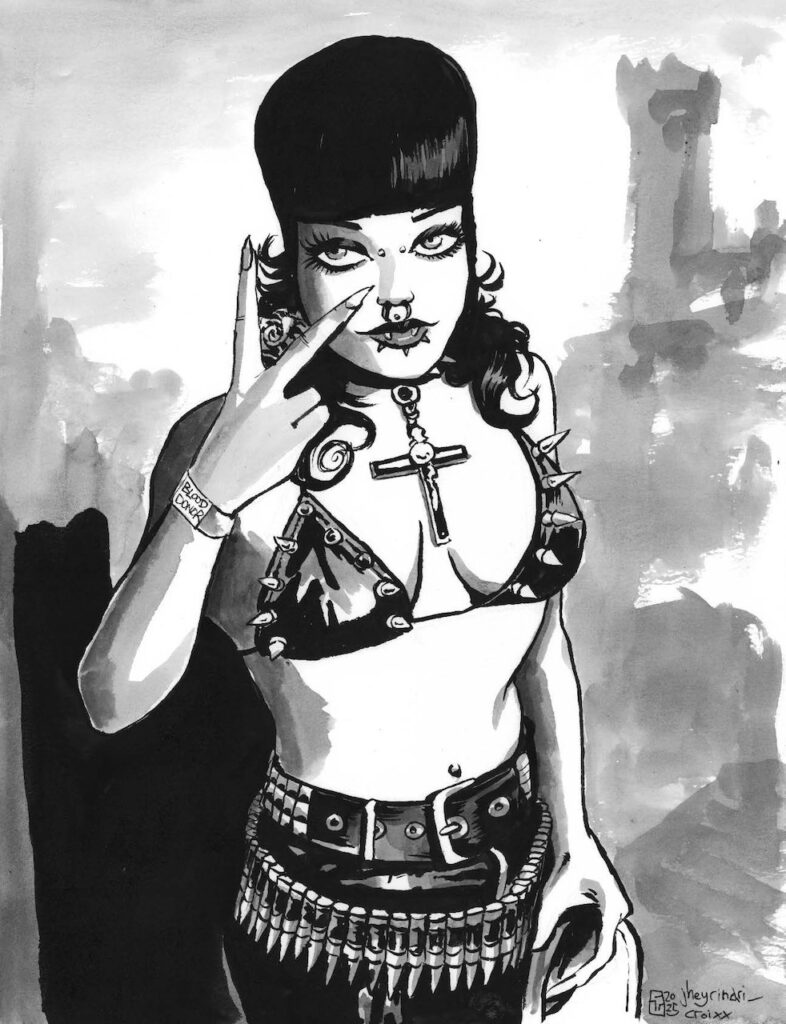 Jheyrinari Delacroixx - Astrokitty Kickstarter Livestream drawing