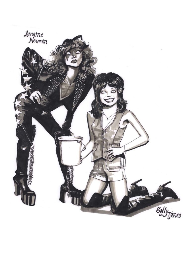 Sally James & Laraine Newman - Urfspace Live Saturday Morning Livestream drawing