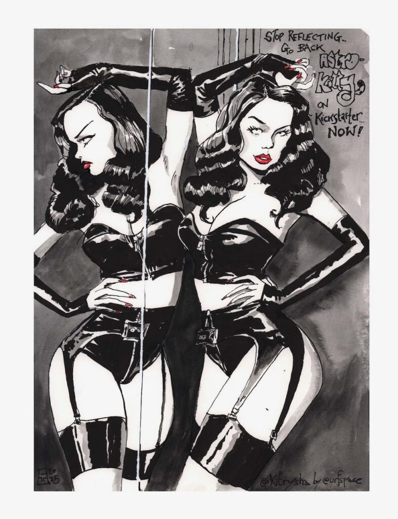 Kitrysha - Astrokitty Kickstarter Livestream drawing