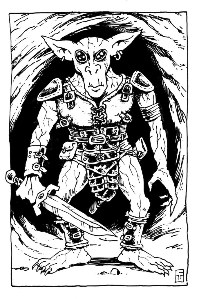 Void Goblin for Goodman Games' Old School Adventures